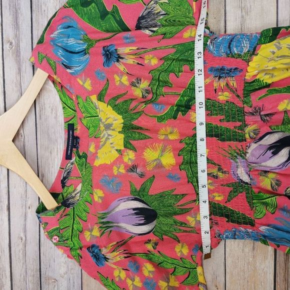 French Connection Floral Dress Size 4 - Picture 3 of 7